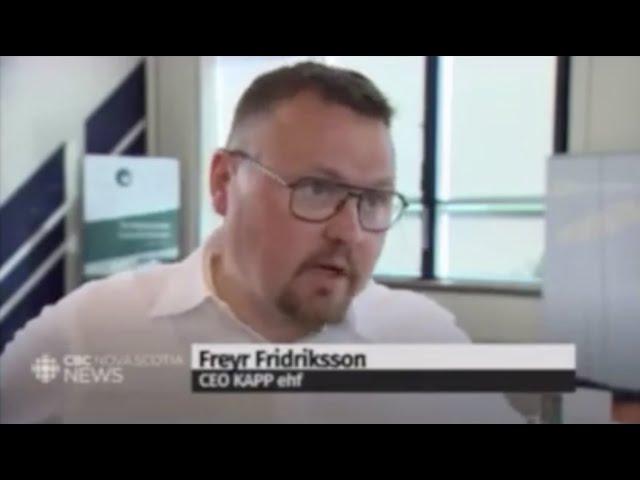 KAPP Freyr Fridriksson CBC TV kanada