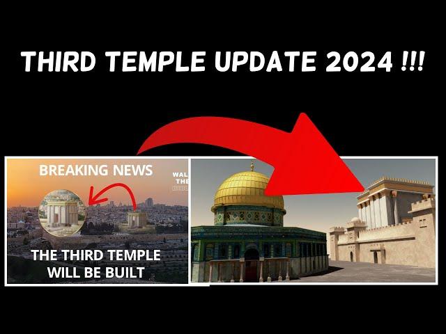 Preparations begin to build the third temple in Jerusalem  | Third Temple Update | Almas Jacob