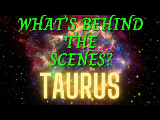 TAURUS Tarot  | What’s Behind The Scenes? | Money and Love Readings️️