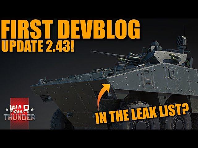 FIRST DEVBLOG of the DECEMBER UPDATE! Was it in the LEAK LIST? - War Thunder