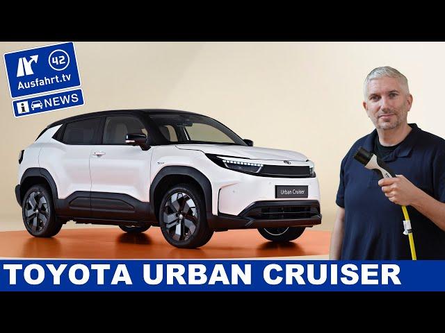 THIS is the Toyota Urban Cruiser the first facts | Ausfahrt TV News