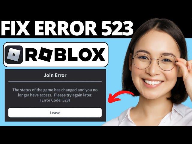 How To Fix Roblox Error Code 523 on PC