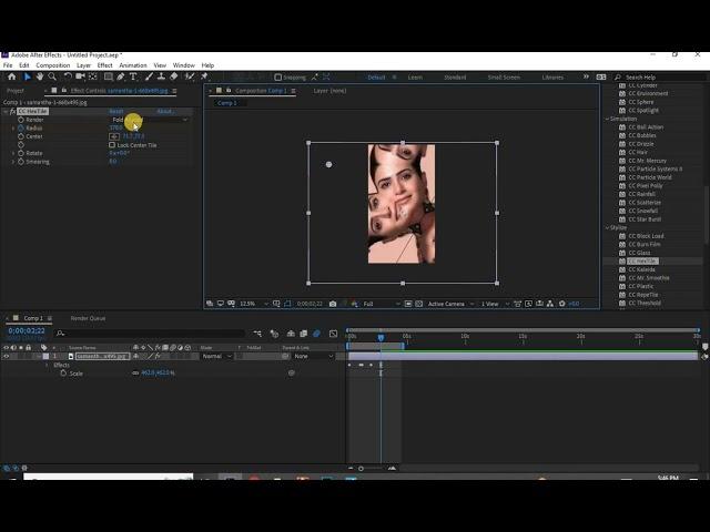 hex tile in after effects/ srinu yadav