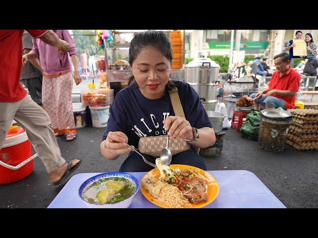 Đã thèm ăn Cơm Tấm Đêm Sườn Bì Chả Ốp la 40k Siêu Ngon tại Chợ Phạm Văn Hai ở Sài Gòn