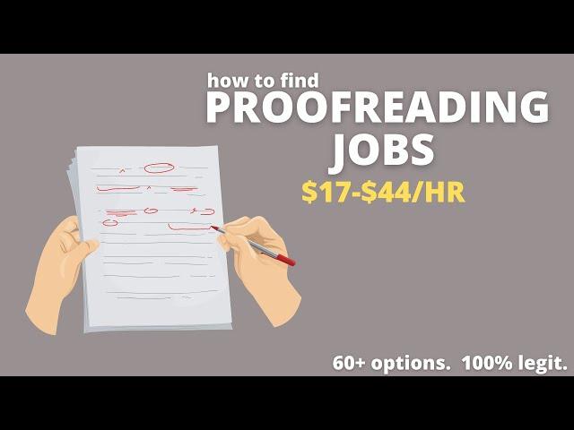 Online Proofreading Jobs That Pay $15+/HR & Free Guide That Showcases 60+ Companies Hiring