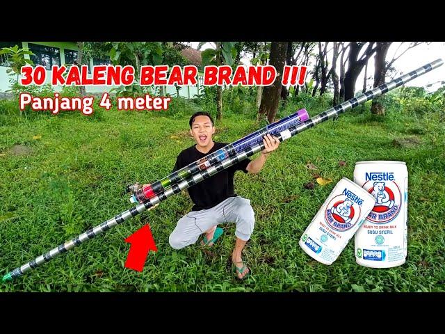 BEGINI SUARA MERCON SPIRTUS TERPANJANG DARI KALENG BEAR BRAND !!! PART 2