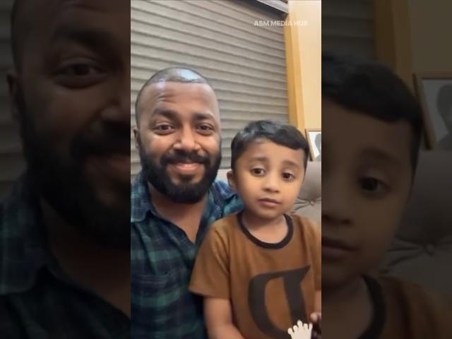 Vishnu Unnikrishnan & son madhav #malayalamshorts #shortvideo #shorts #short #vishnuunnikrishnan asm