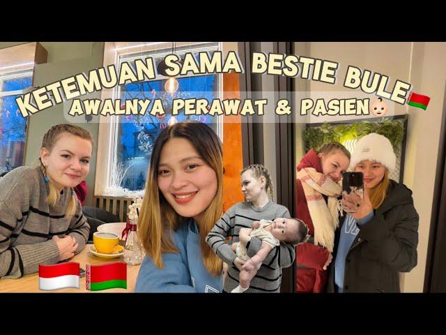 AWALNYA PERAWAT DAN PASIEN,SEKARANG JADI BESTIE#indonesia #belarus #russia #minivlog #bestie