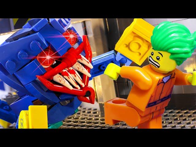 Monster Poppy Playtime Angriff - Lego Geheimnisse der Playtime Factory 3