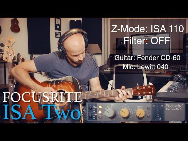 Focusrite ISA Two | Acoustic Guitar & Bass DI