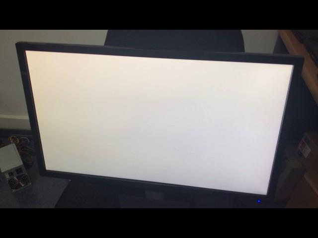 Acer Monitor - white screen issue