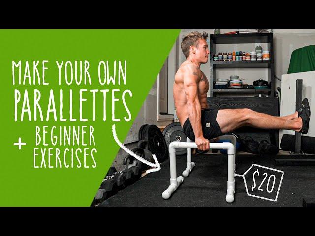 DIY Parallettes and Beginner Parallettes Exercises