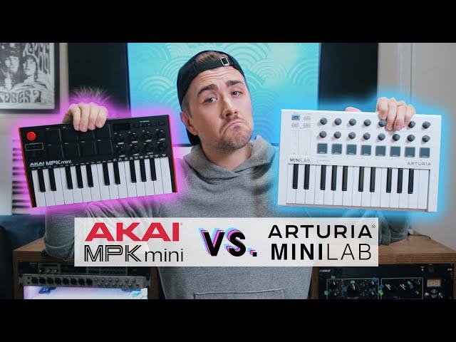 Akai MPK Mini Mk.3 VS Arturia MINILAB MK.2 -  Which should YOU choose?