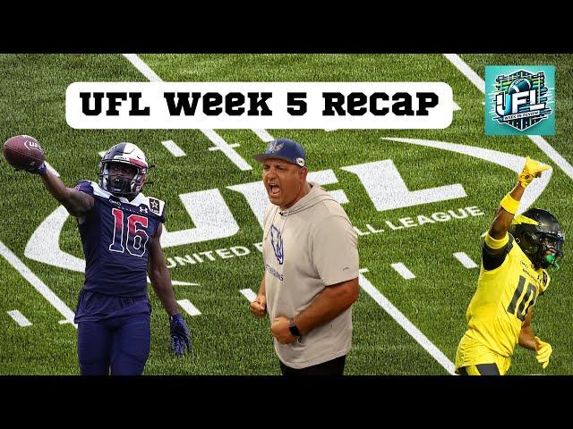 UFL Week 4 Recap: Top Fantasy Scores, DFS Insights, and Awards - EP.19