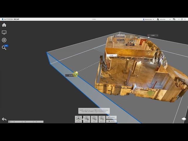 Laserscan lokal & rendera till Revit-modell