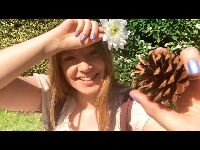 ASMR Doing Your Makeup in Nature  (Whispered)