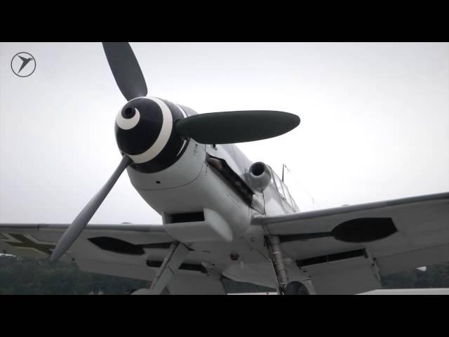 Messerschmitt Me 109 engine start (original sound)