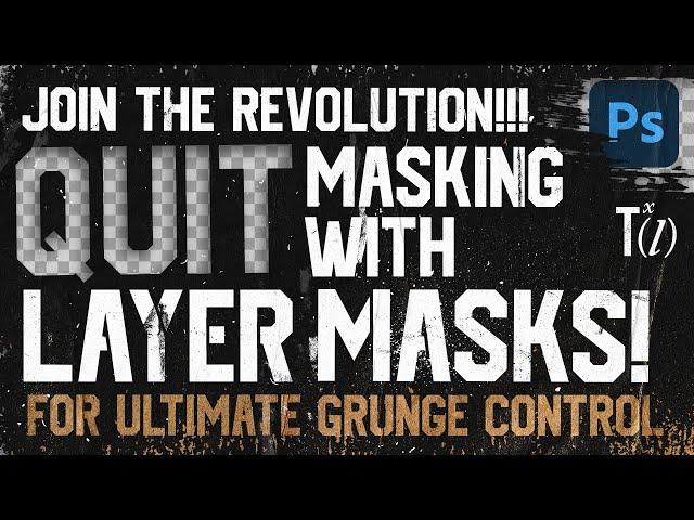 Mask Like a Pro in Photoshop... with KNOCKOUT LAYERS!