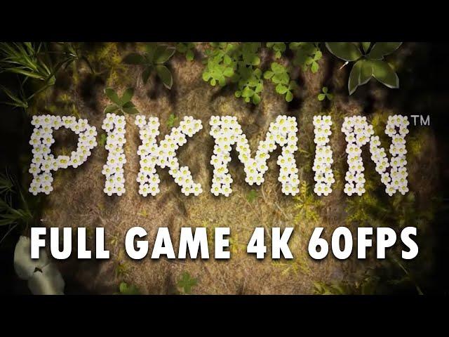 Pikmin 100% Full Game (4K/60FPS/Widescreen)