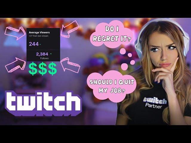 HOW I BECAME A FULL TIME TWITCH STREAMER!