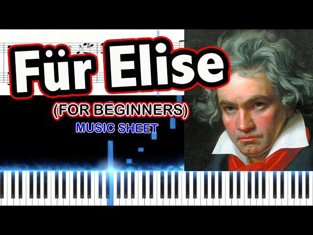 Fur Elise arrangement for Beginners (Demo)