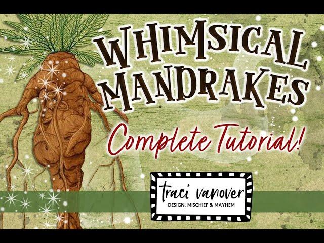 Halloween DIY MANDRAKES - Whimsical Halloween Decor - Magical Mandrake Tutorial - Code Orange Fun!