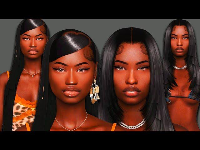 2000s Aesthetic sims ‼️ + CC Folder & Sims Download | Sims 4 Create a Sim