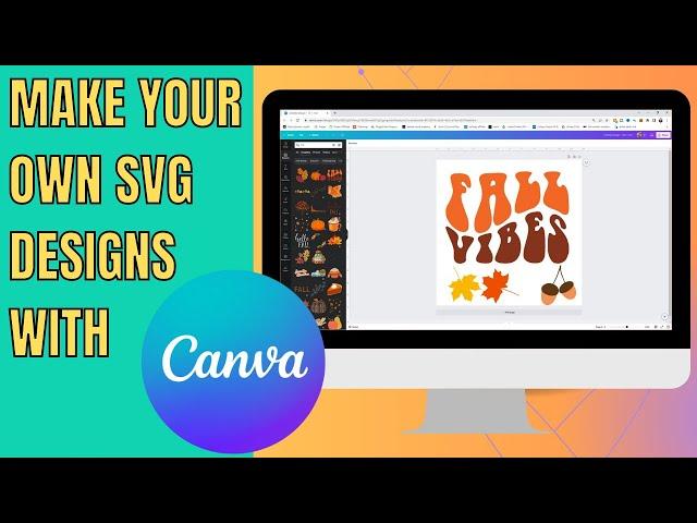 How to create SVG files with Canva - Beginner friendly SVGs tutorial - Inkscape