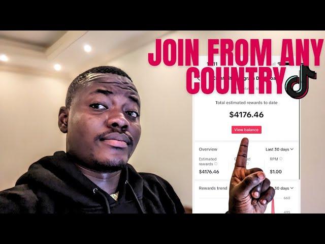 How To Join Tiktok Creativity Program Beta From Any Country