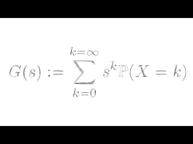 The Curious World of Probability Generating Functions #SoME2