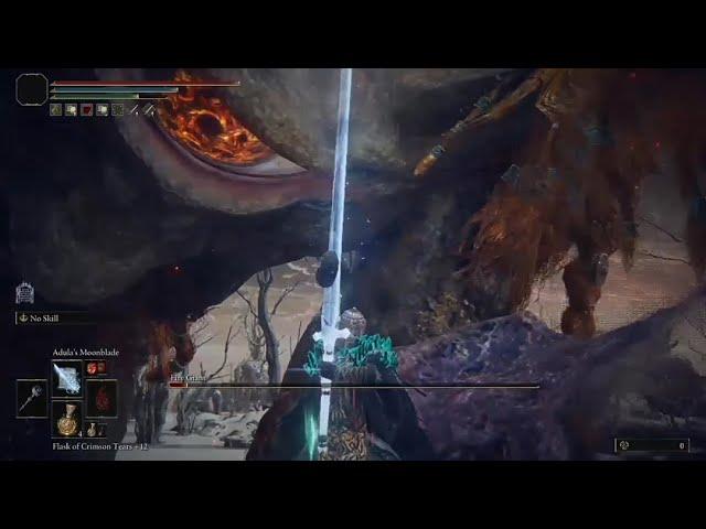 Elden Ring - Fire Giant Vs. Adula's Moonblade (NG+2)