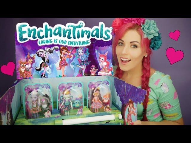 NEW ENCHANTIMALS DOLLS from Mattel! Unboxing