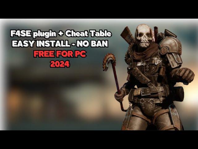 How To Install F4SE  + Cheat Table Fallout  4  / FREE FOR PC *2024*