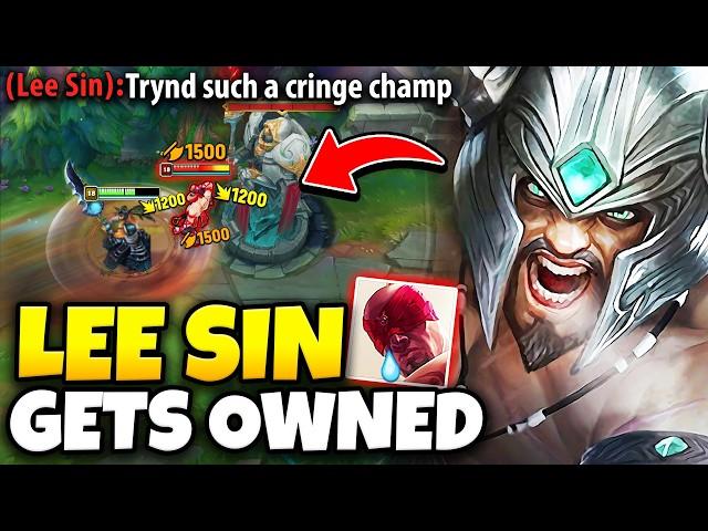 The Story of how Fogged made a 1000 LP challenger Lee Sin go 0/10... (PERFECT TRYNDAMERE)