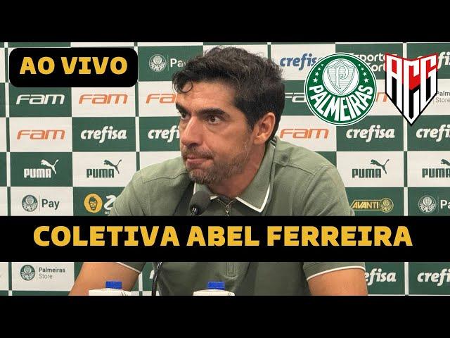 COLETIVA ABEL FERREIRA AO VIVO - PALMEIRAS X ATLÉTICO GO DIRETO DE GOIÂNIA - BRASILEIRÃO 2024