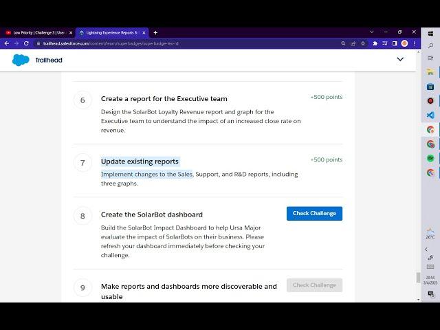 Update existing reports |  Lightning Experience Reports & Dashboards Specialist | Challenge 7