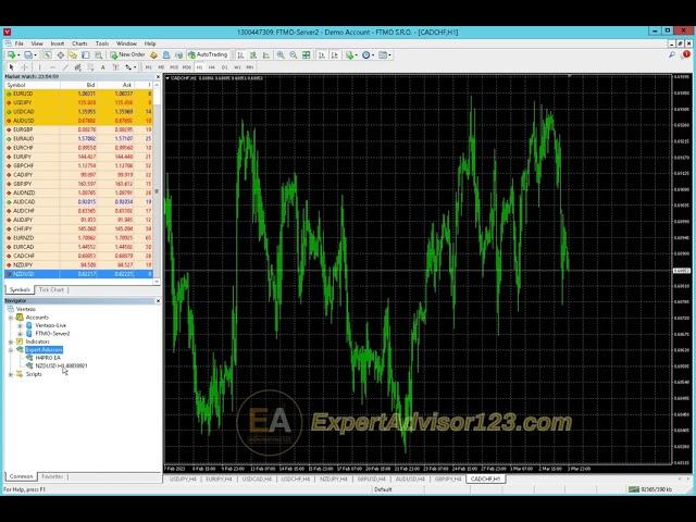 Instruction to Install an Expert Advisor (Forex Robot) to a MT4 Chart