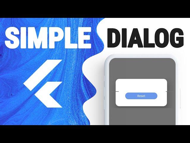 Flutter SimpleDialog Widget