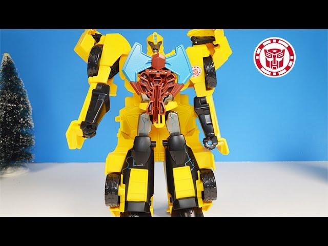 Transformers Robots in Disguise Power Surge Bumblebee and Mini Con Buzzstrike