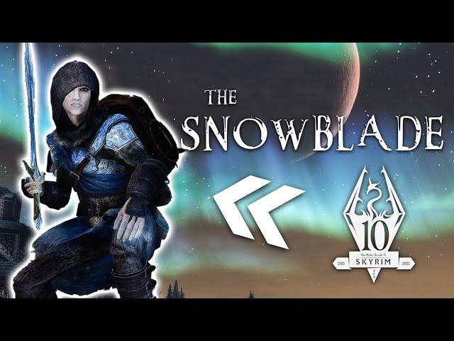 The Snowblade [Skyrim Anniversary Edition Frost Build]