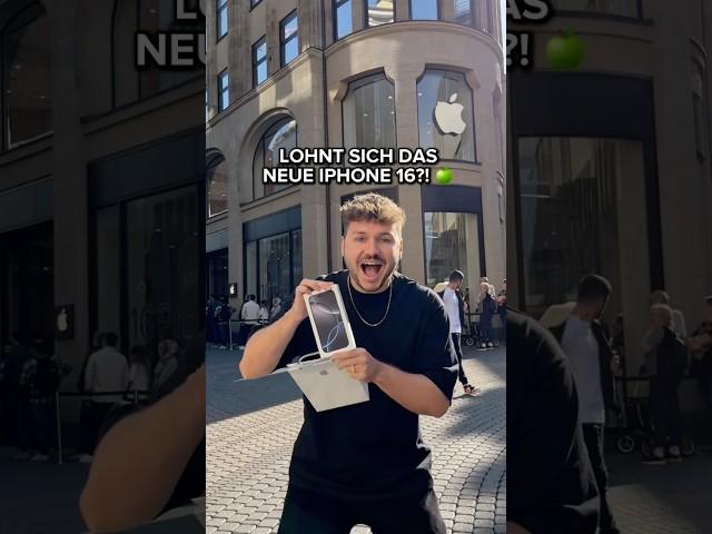 Ich hole mir direkt das neue iPhone 16 