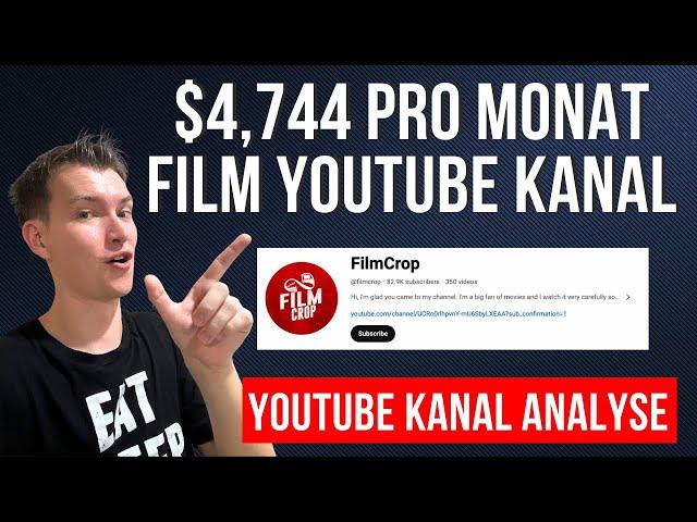 YouTube Kanal @FilmCrop verdient $4,744 / Monat mit Movie Recaps - Build in Public #51 (02.07.)