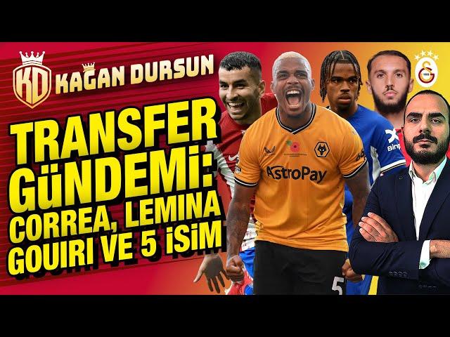 Transfer gündemi: Correa, Lemina, Gouiri, Mikautadze, Chukwuemeka, Yerli orta saha, Skriniar, Dybala