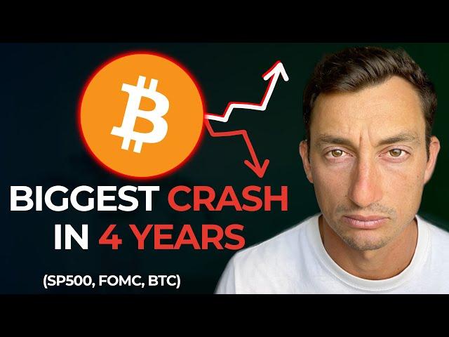 BITCOIN DUMP: LARGEST CRASH IN 4 YEARS (FIRST TIME IN HISTORY I AM SAYING THIS)