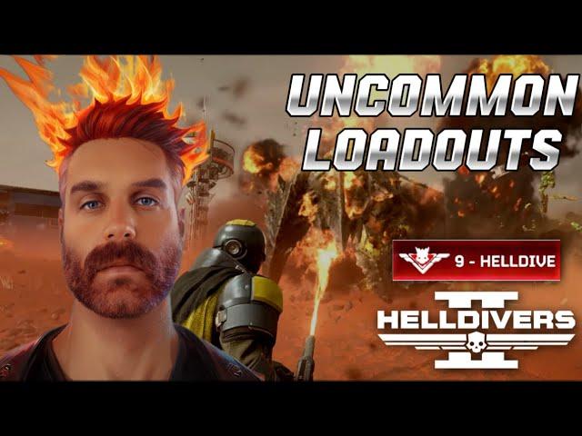 RUNNING UNCOMMON LOADOUTS ON HELLDIVE