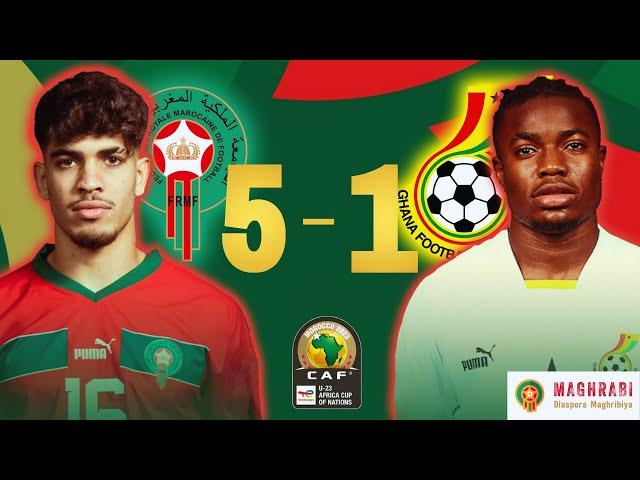 CAN U23 | Extended Highlights Morocco U23 vs Ghana U23