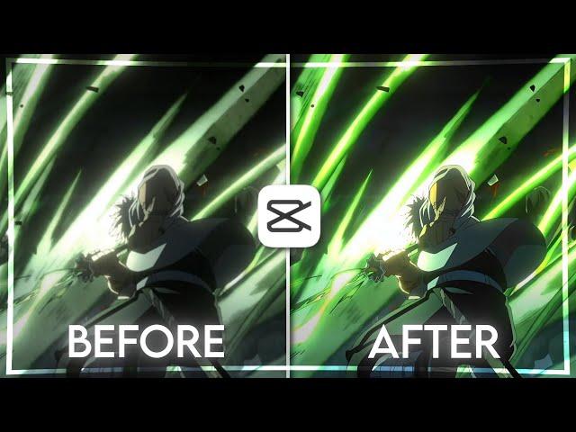 EASY! 4K/CC Quality in Just 1 Minutes!! | CapCut AMV/Edit Tutorial