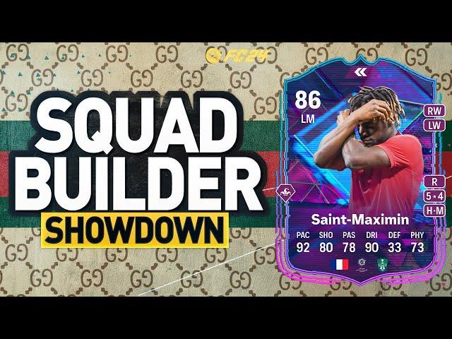 SQUAD BUILDER SHOWDOWN FLASHBACK SAINT MAXIMIN! EAFC 24 ULTIMATE TEAM