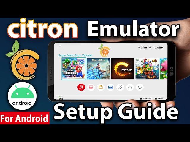 Citron Emulator Android : Full Setup Guide - For Low End Devices