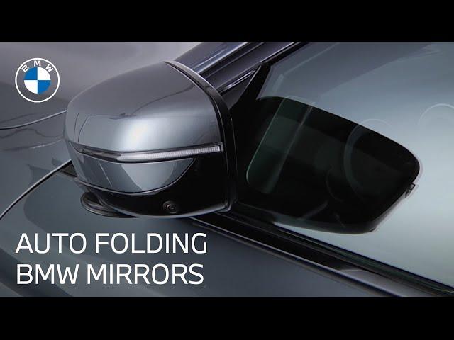 How to Auto Fold BMW Mirrors | BMW How-To